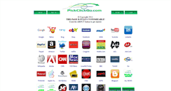 Desktop Screenshot of pickclickgo.com
